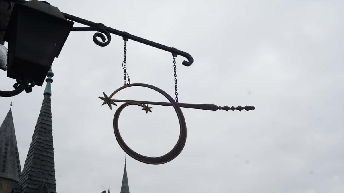 Ollivander's Shop Sign