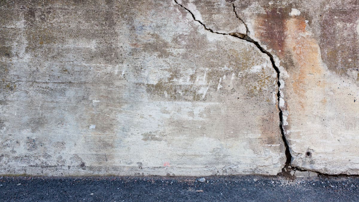 Unprotected concrete fails 1-2-3!