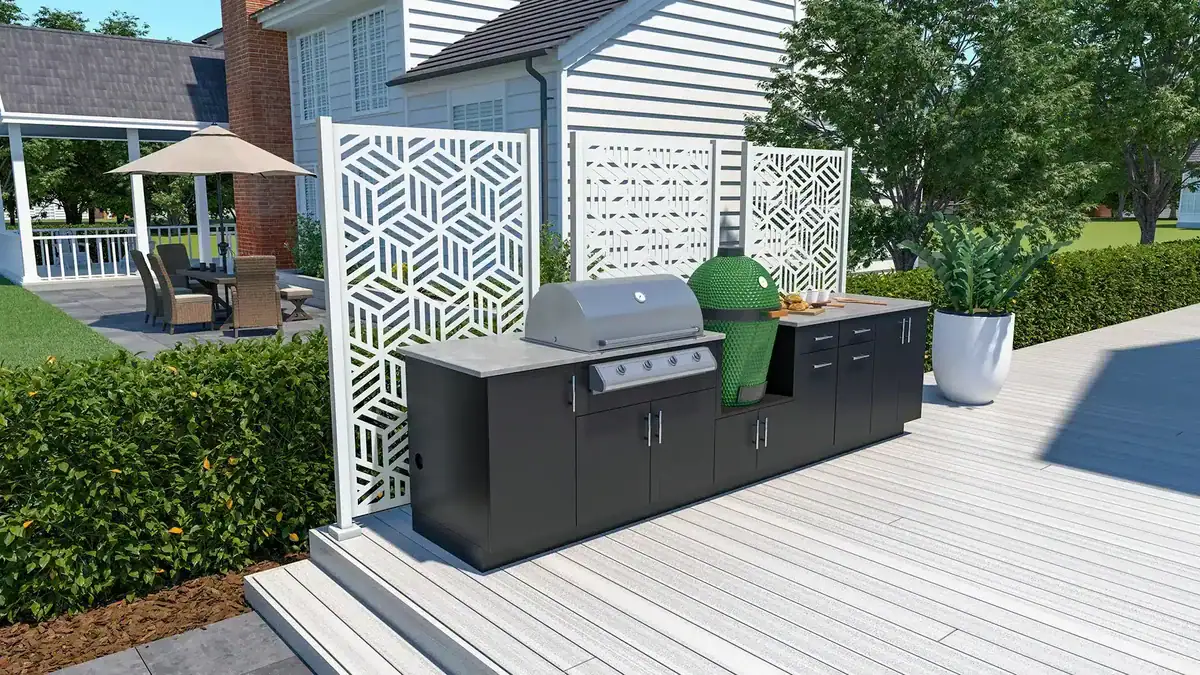 Trex Privacy Outdoor Privacy Screen Kit - 2 Screens - Image 2