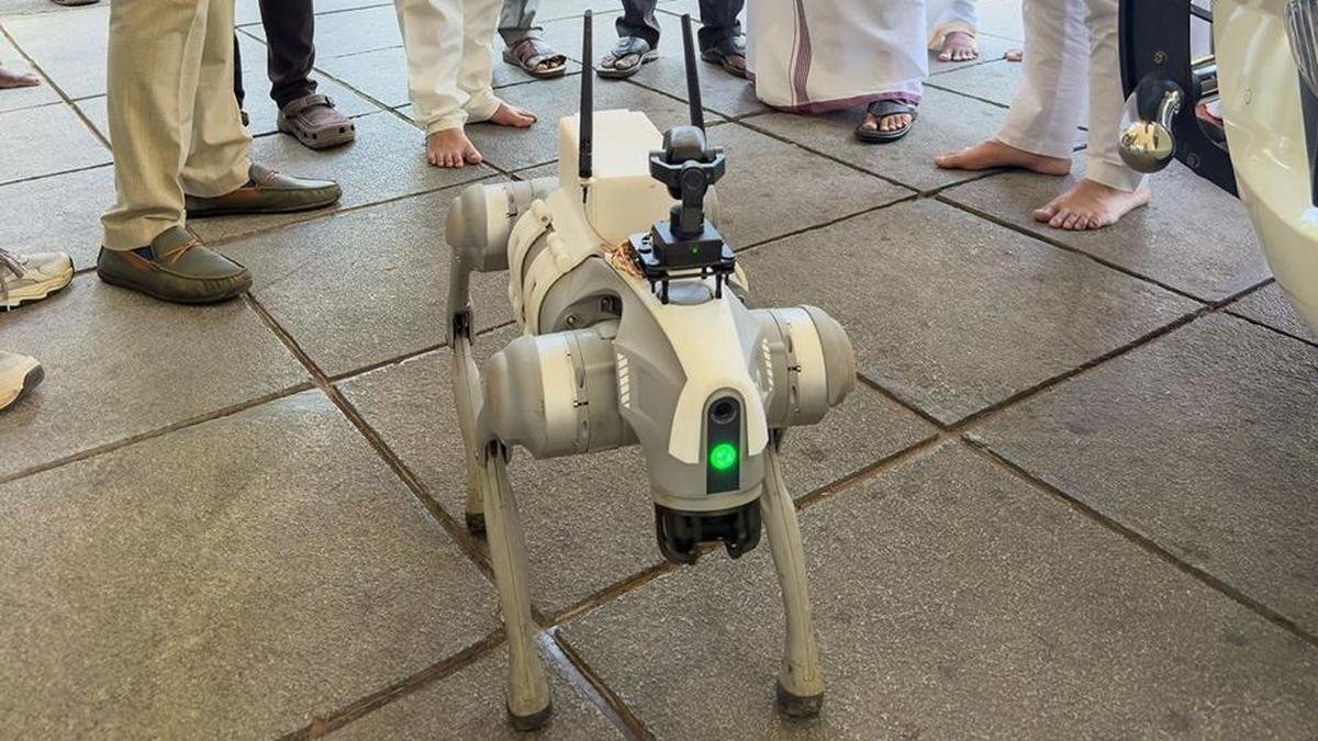 TTD tests AI-powered robotic dog for wildlife monitoring, devotees safety  on Tirumala forest paths - The Hindu
