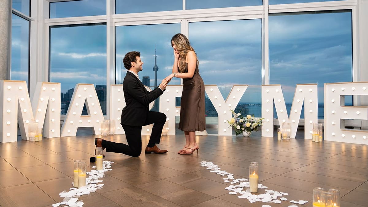 Toronto Proposal Ideas Just Got an Exciting Upgrade Thanks to Hotel X’s New Luxury Experience
