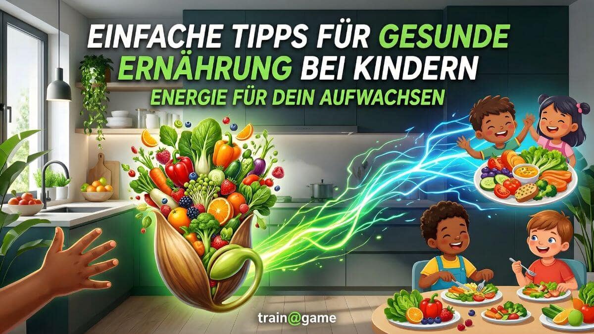 11 Tipps für gesunde Ernährung bei Kindern Blog train@game