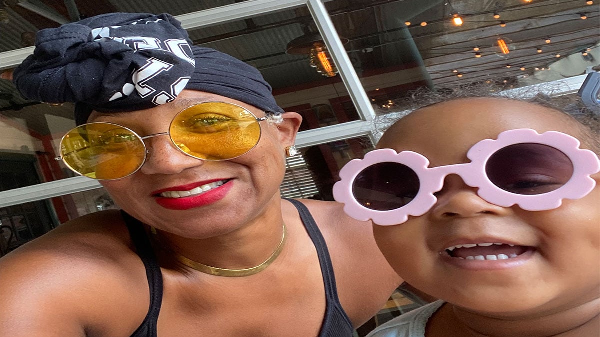 Homeless Brave Grandmother & Baby Kali