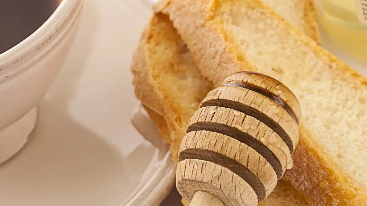 A nutritious breakfast on top of a kitchen table