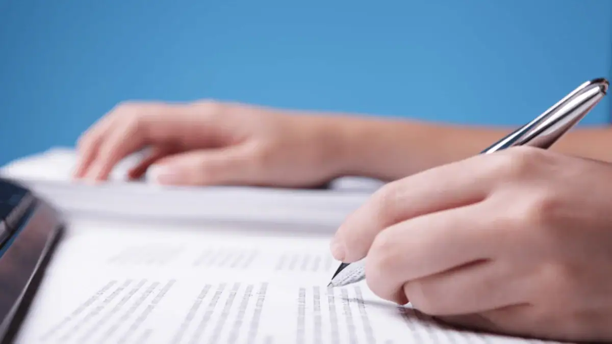 Proofreading a product statement document