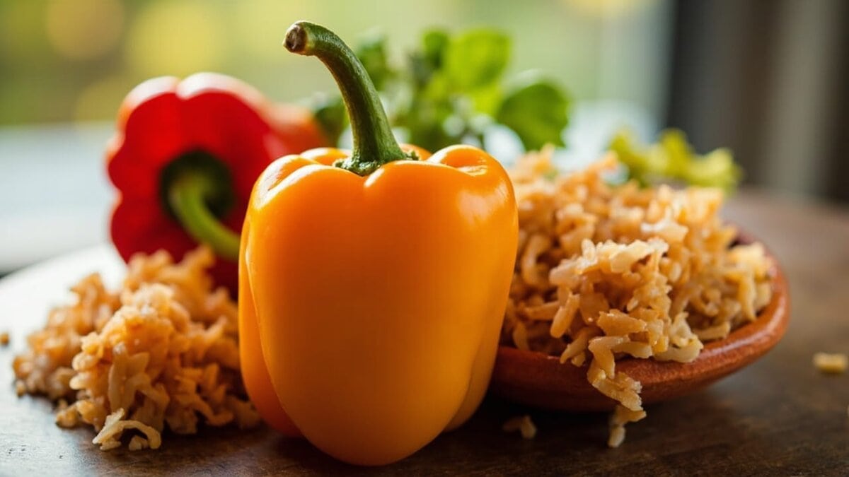 Minced Rice Pepper Peppers Recipe image 1 Minced Rice Pepper Peppers Recipe - illustration 1