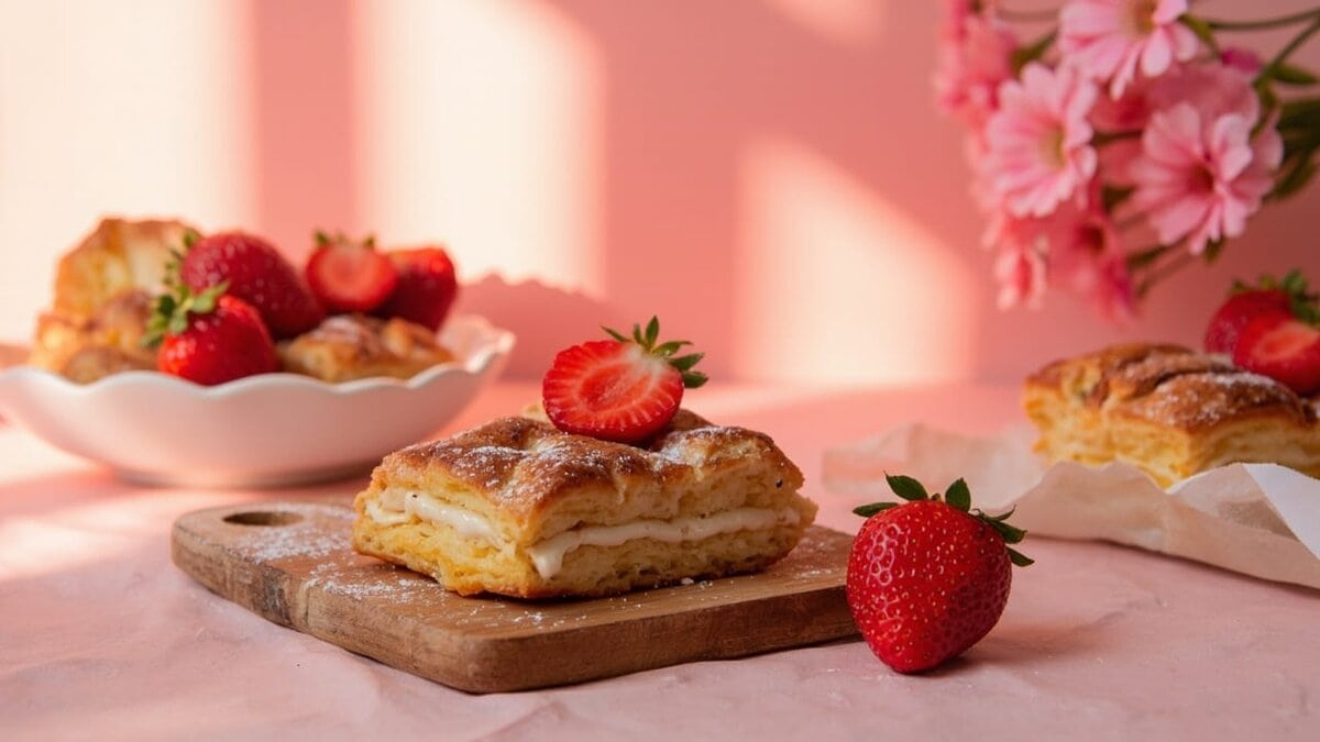 Pastries Strawberries recipe image 3 Pastries Strawberries recipe - illustration 3