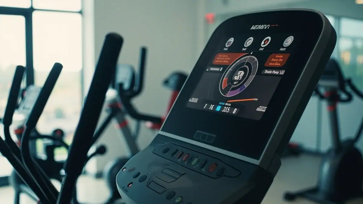 elliptical workout - section 2 illustration