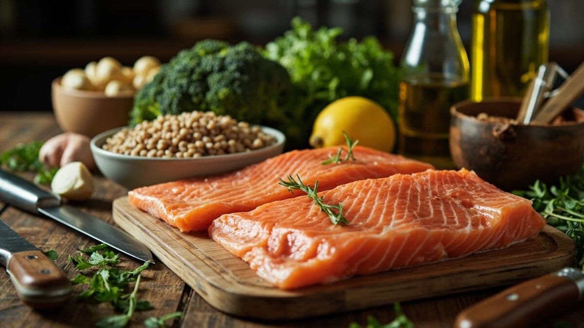 Nutritious meals that actually work - fresh ingredients for balanced meal prep