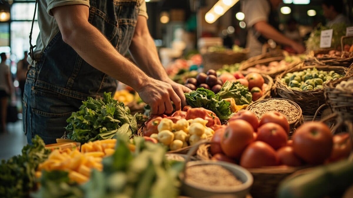 nutritional diet mistakes to avoid related image - farmers market produce selection