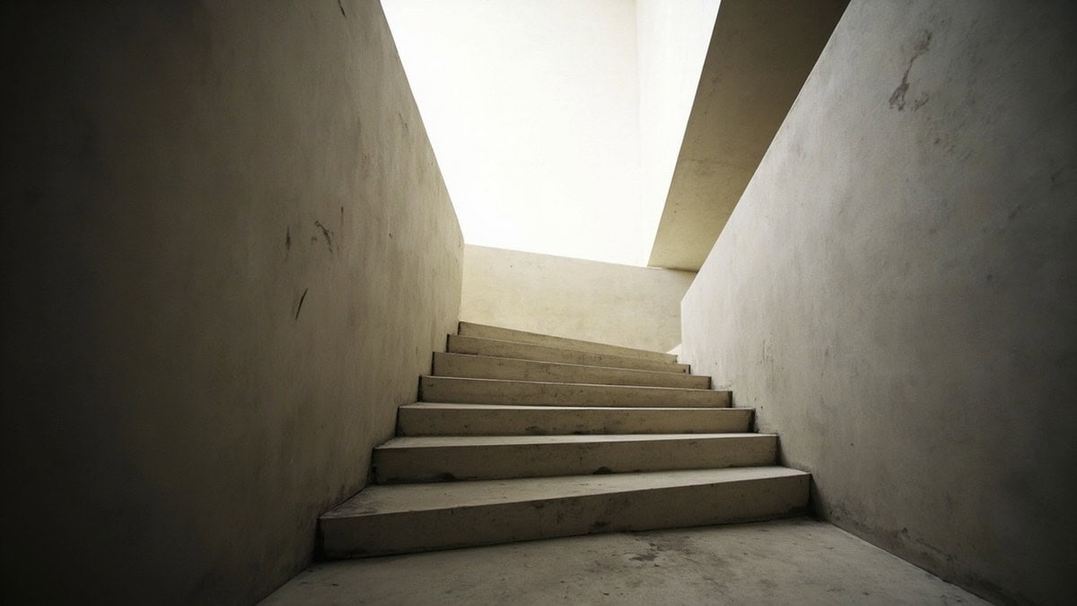 stair climbing workout demonstration step 1