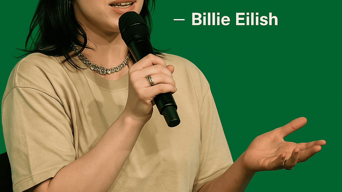 Billie Eilish 倡議永續行動，舉辦 Overheated 氣候高峰會