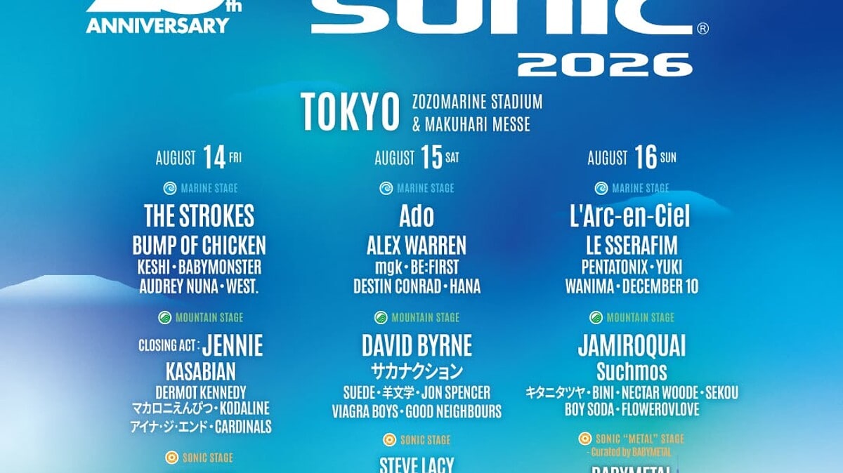 Summer Sonic 2026 第十彈追加陣容：eill、STUTS、花冷え。等 15 組日本藝人確認出陣