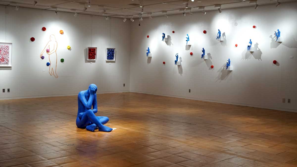 Kazumasa Mizokami Exhibition scene 4