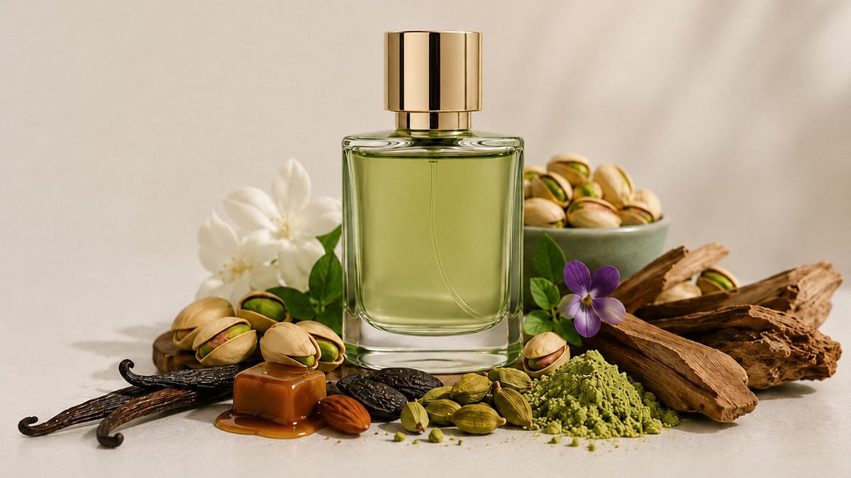 The Olfactory Profile of Pistachio in Perfume