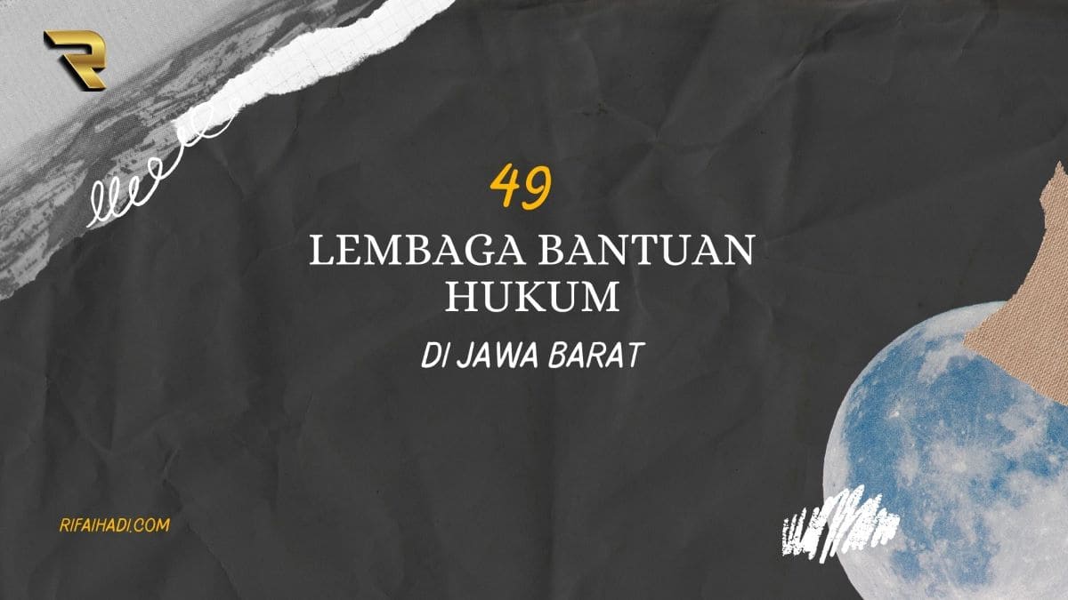 daftar lembaga bantuan hukum di jawa barat