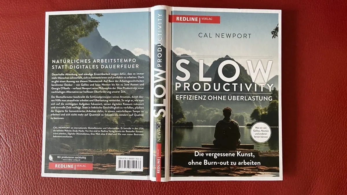 Mehr über den Artikel erfahren Rezension: „Slow Productivity“ von Cal Newport