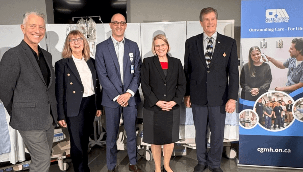 Collingwood is getting a new hospital thanks to Ontario’s $95.5 million investment