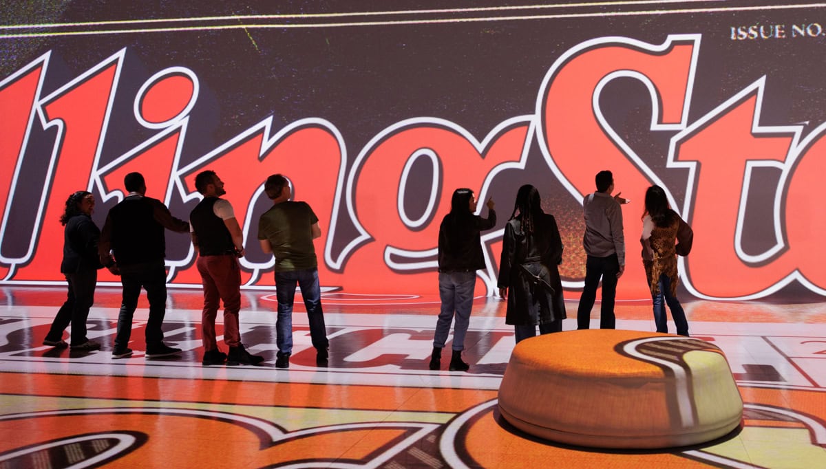 Rock on!  ‘Rolling Stone presents Amplified: The Immersive Rock Experience’ at Illuminarium Toronto