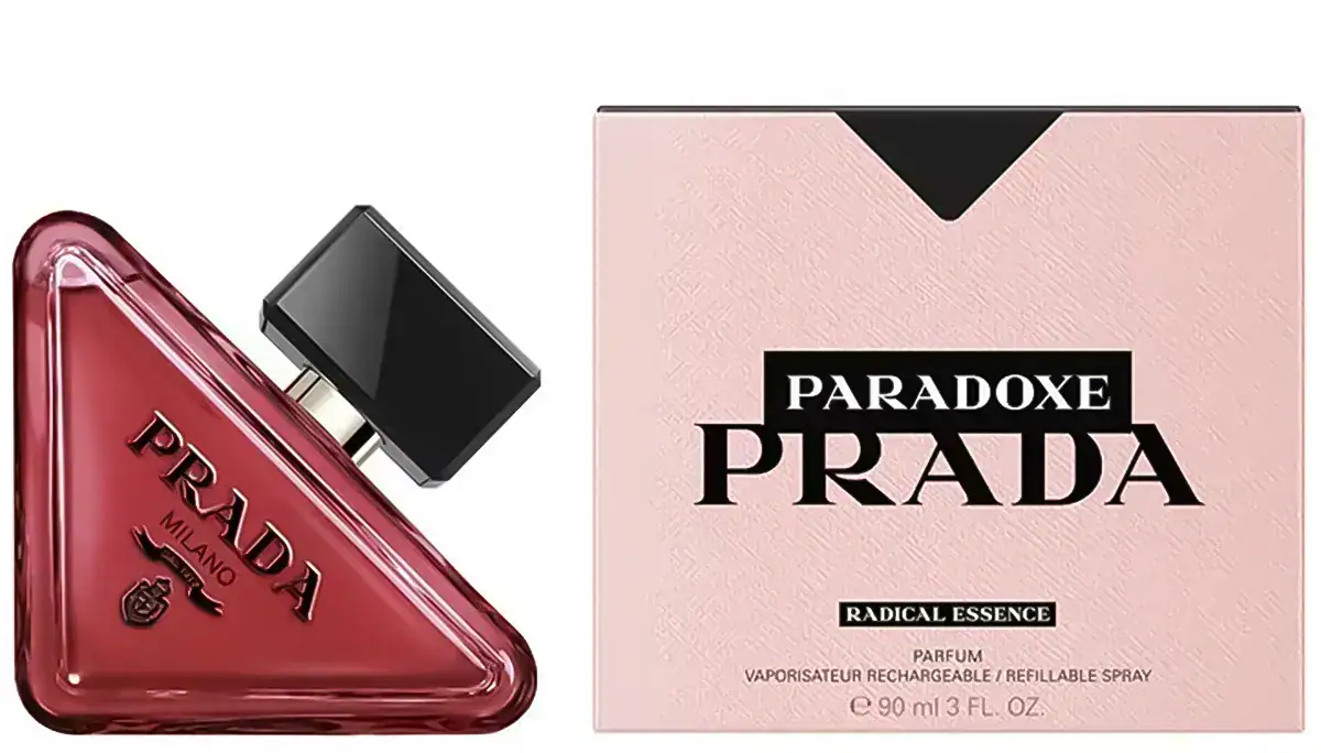 Elegant Prada Paradoxe Radical Essence Parfum 2025 bottle