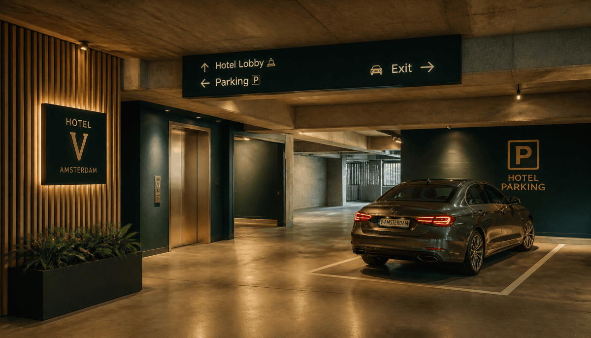 hôtel avec parking amsterdam