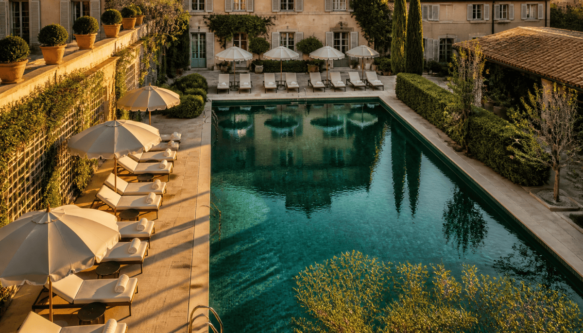 hôtel avec piscine avignon