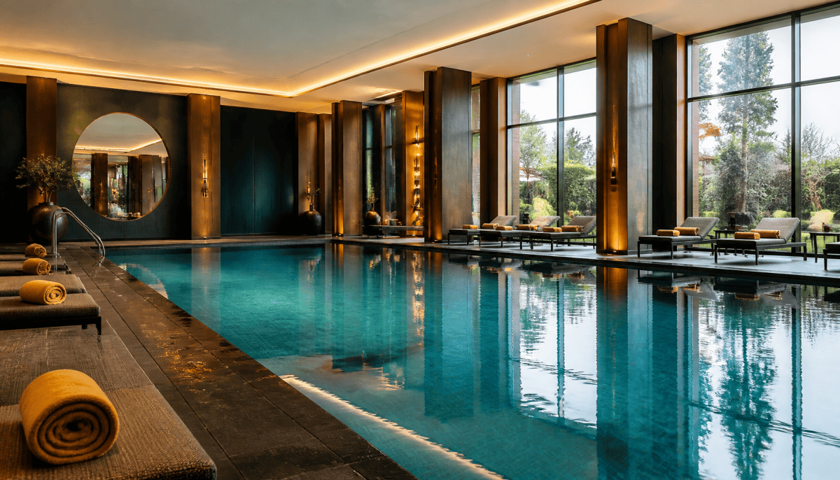 hôtel avec piscine intérieure à 2h de paris