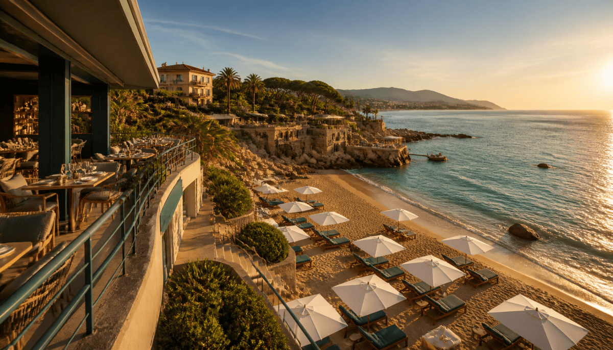 hôtel avec plage privée var