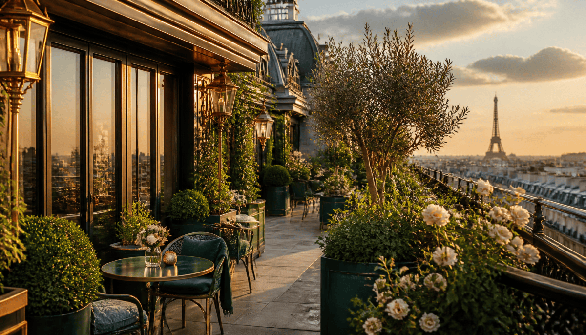 hôtel avec terrasse à paris