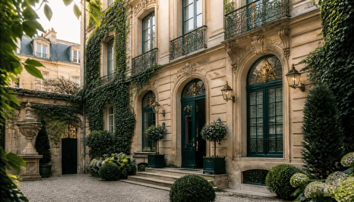 hôtel particulier def