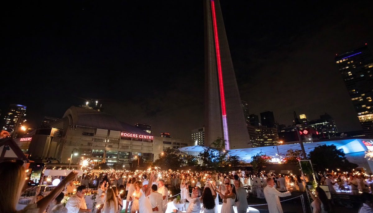 Le Dîner en Blanc, the city’s largest dinner party returns to Toronto