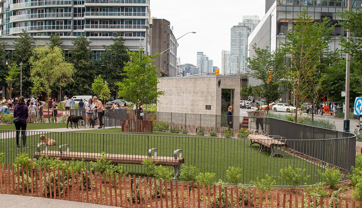 Love Park is opens on Toronto Waterfront