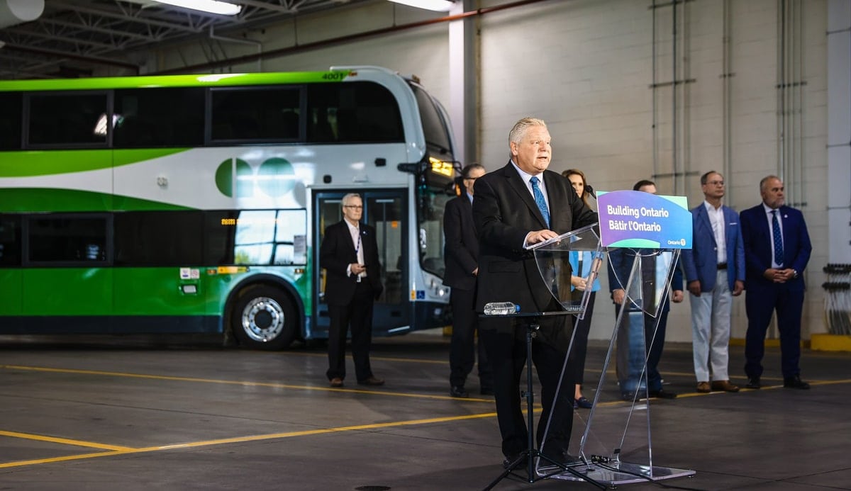 Ontario launches first two zero-emission electric GO buses in Oshawa