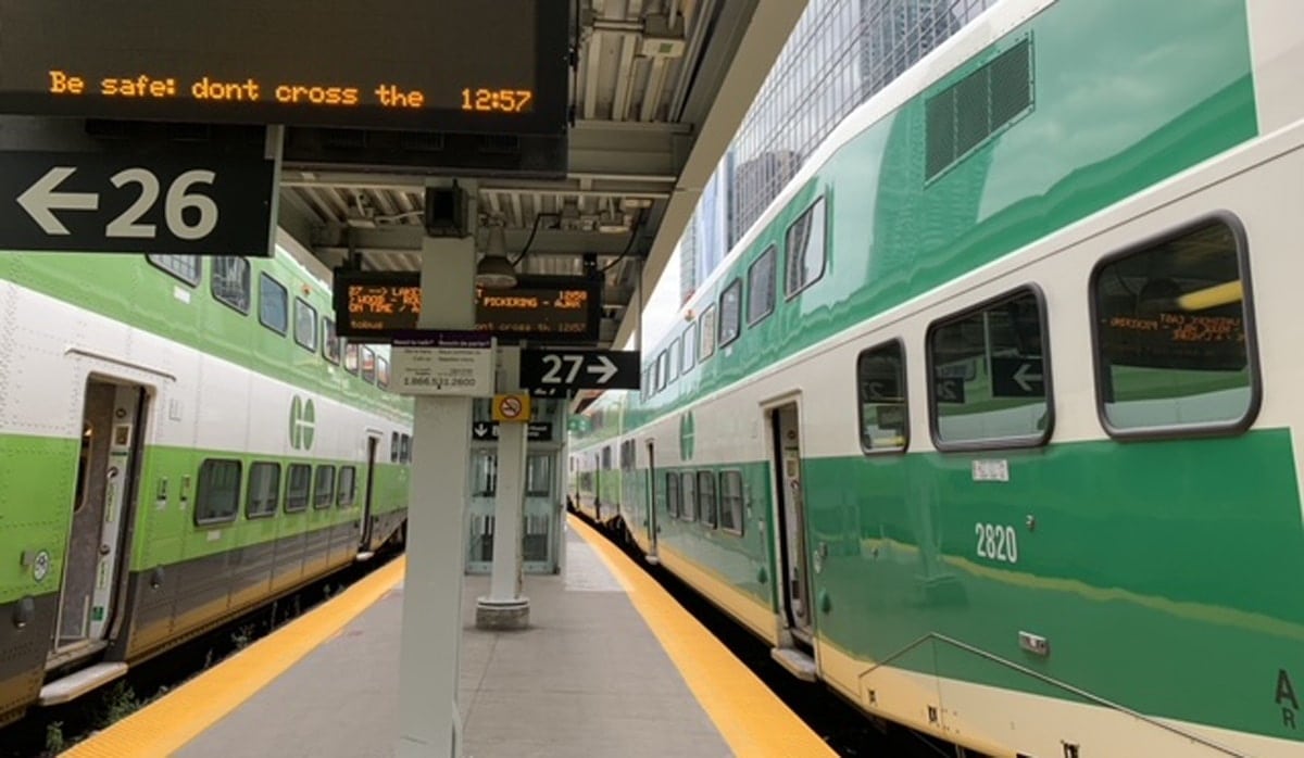 IMPORTANT NOTICE: Lakeshore West GO Train will not be running this weekend