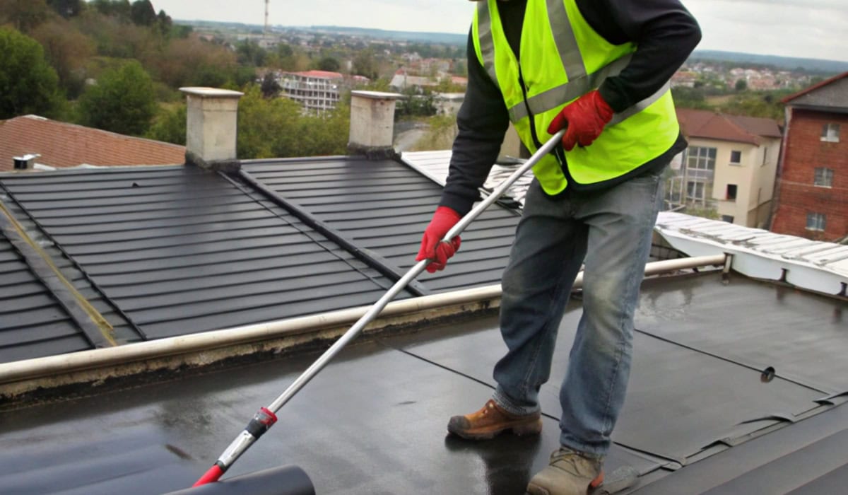 EPDM rubber roofing contractor in Huntington WV