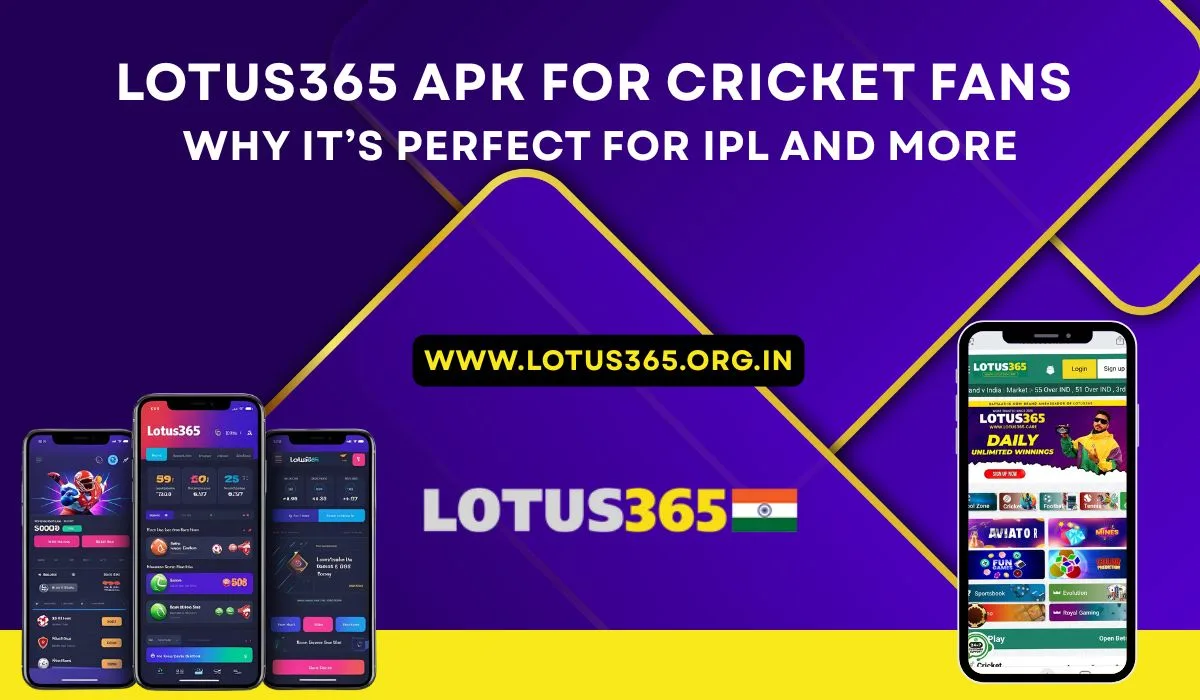 Lotus365 APK for Cricket Fans