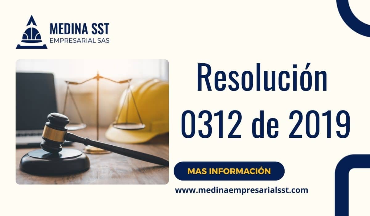 Estándares mínimos SG-SST Resolución 0312 de 2019 Colombia