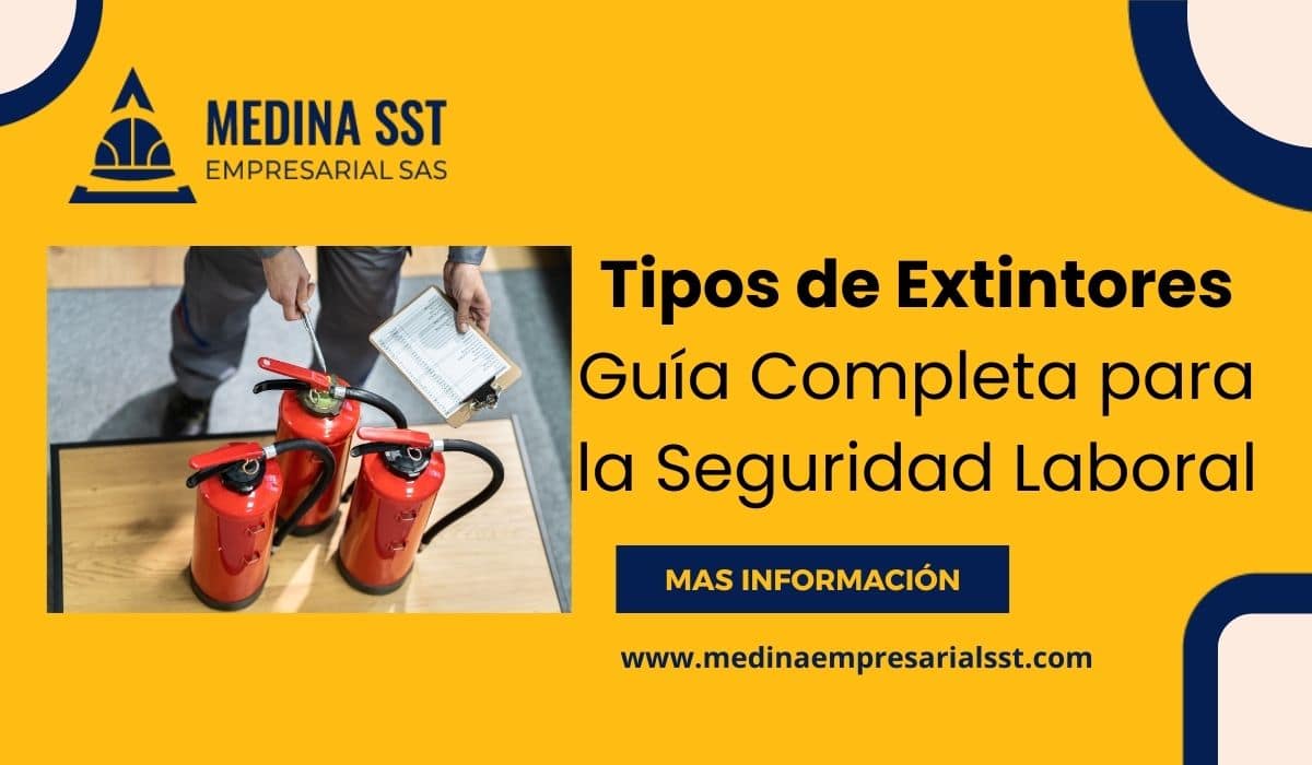 Extintores contra incendios para protección de áreas laborales e industriales