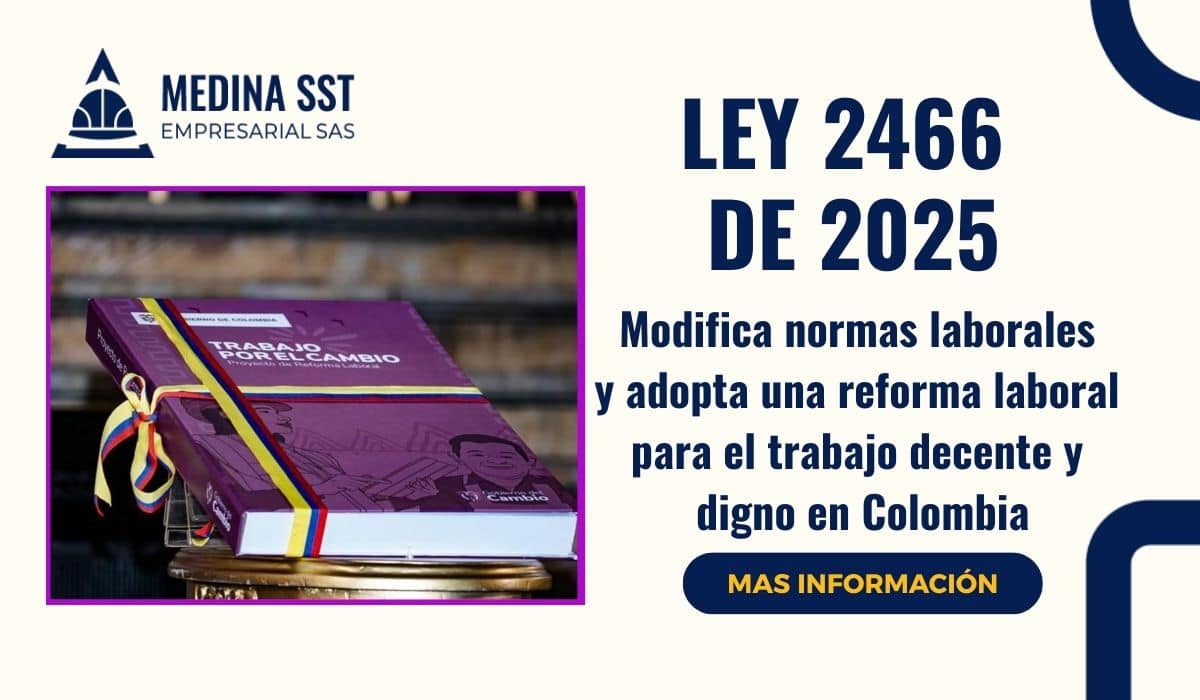 Ley 2466 de 2025 (Reforma Laboral)
