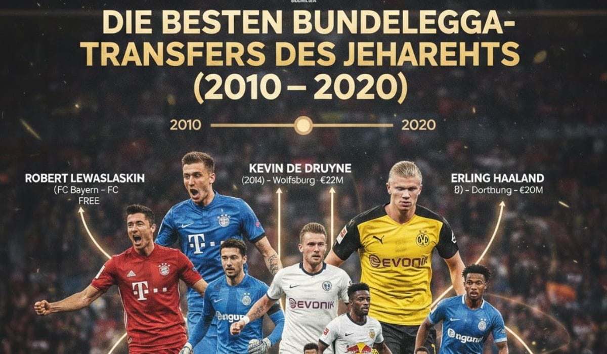 Die besten Bundesliga-Transfers des Jahrzehnts Eine Analyse der Top-Deals (2010–2020)