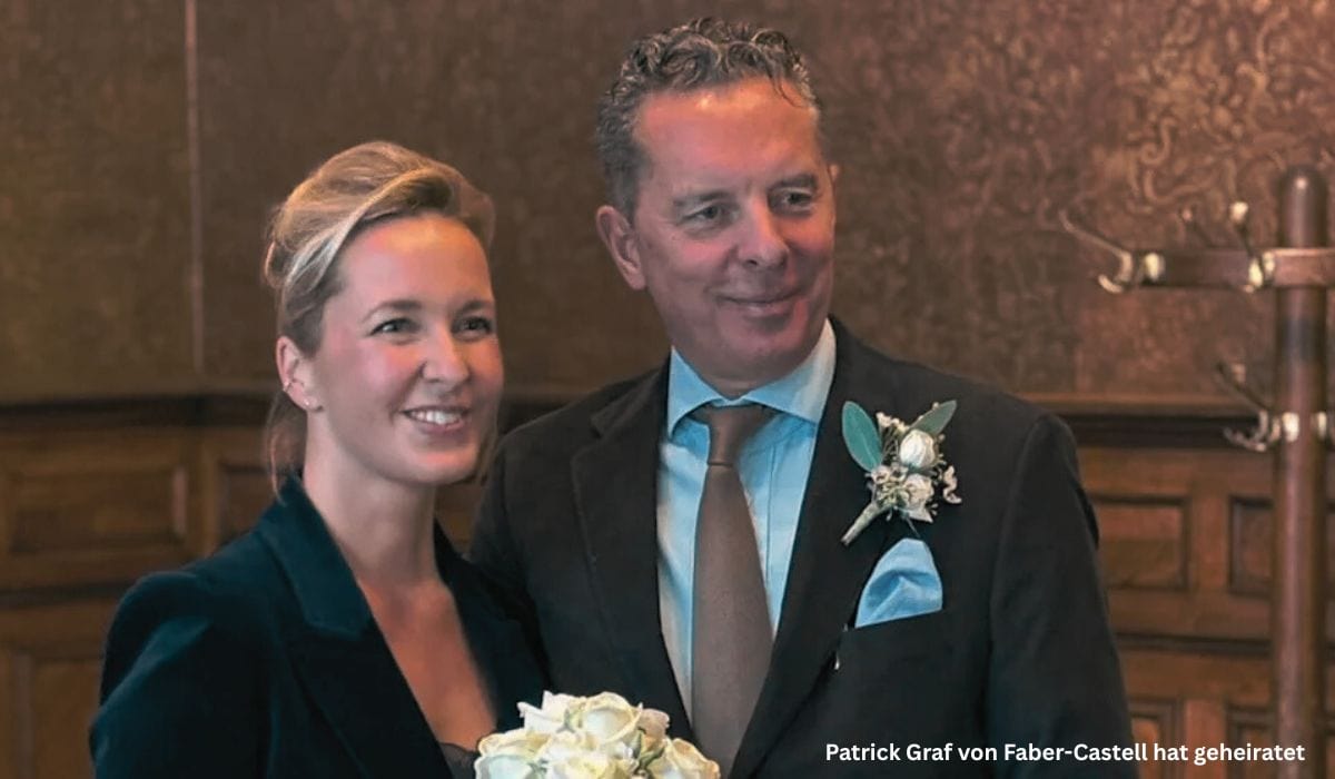 Patrick Graf von Faber-Castell hat geheiratet