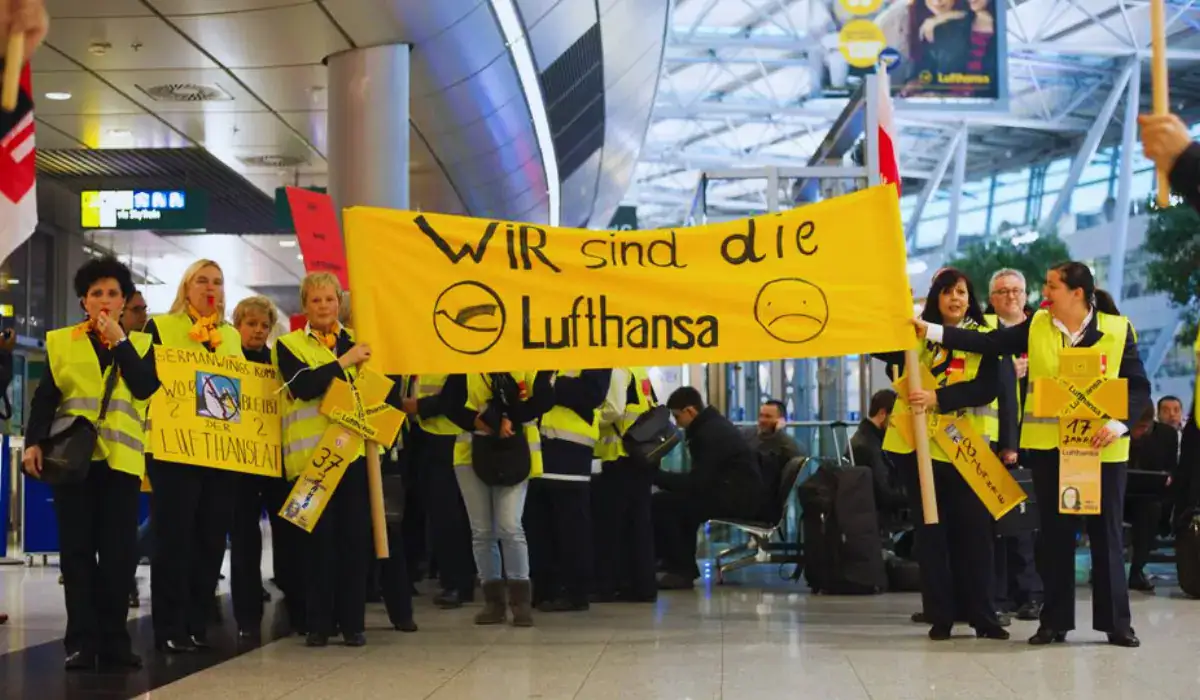 lufthansa streik