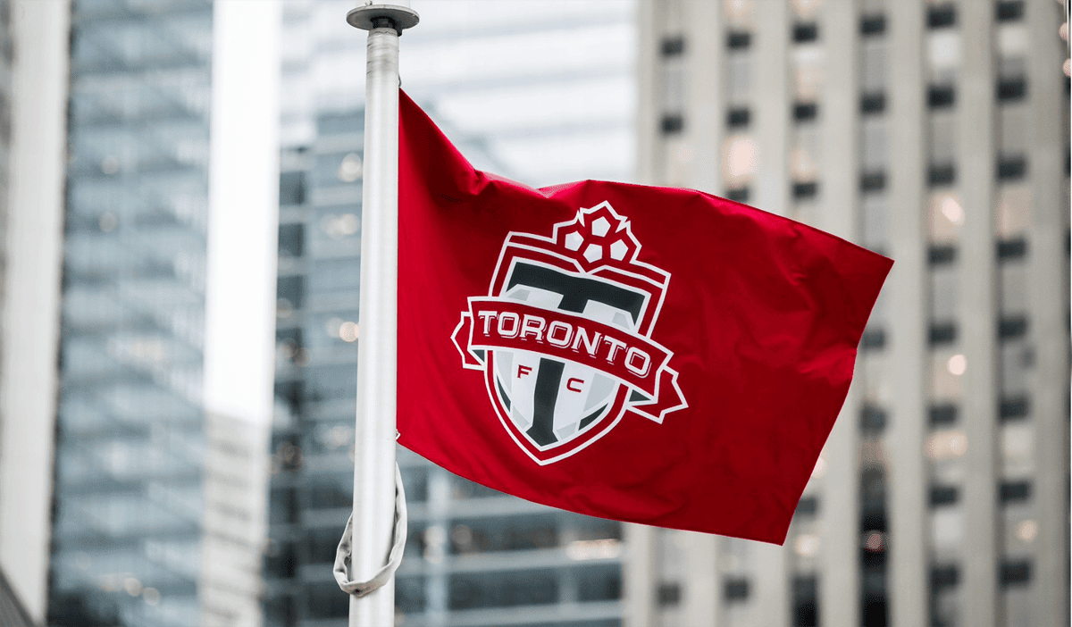 It’s kick-off time! City of Toronto raises Toronto FC flag ahead of home opener