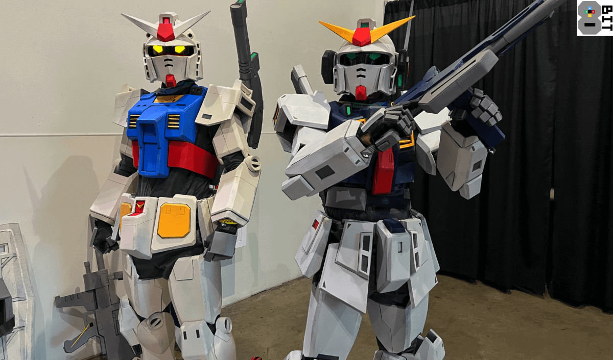 Gundam cosplayers at Crunchyroll Expo 2022. 8Bit/Digi
