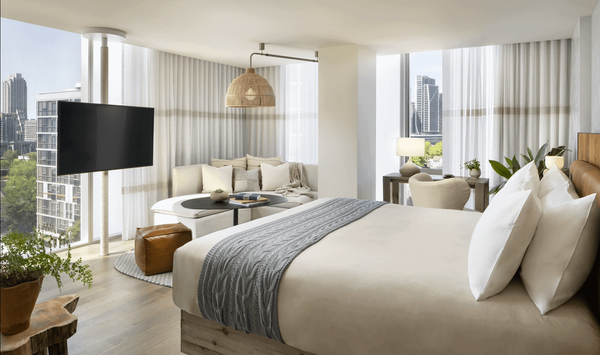 A new sustainable luxury hotel just opened in Toronto