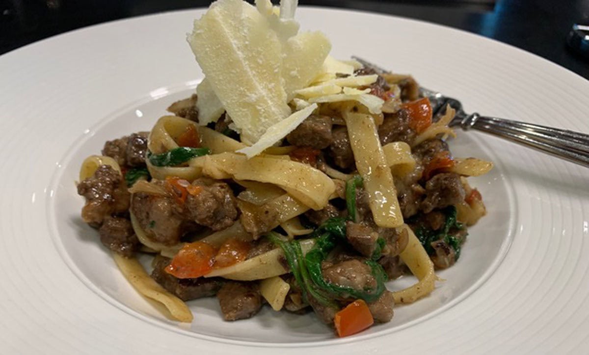 Chef Gerardo D’Amore shares his zesty Fettucine Carnaccina recipe