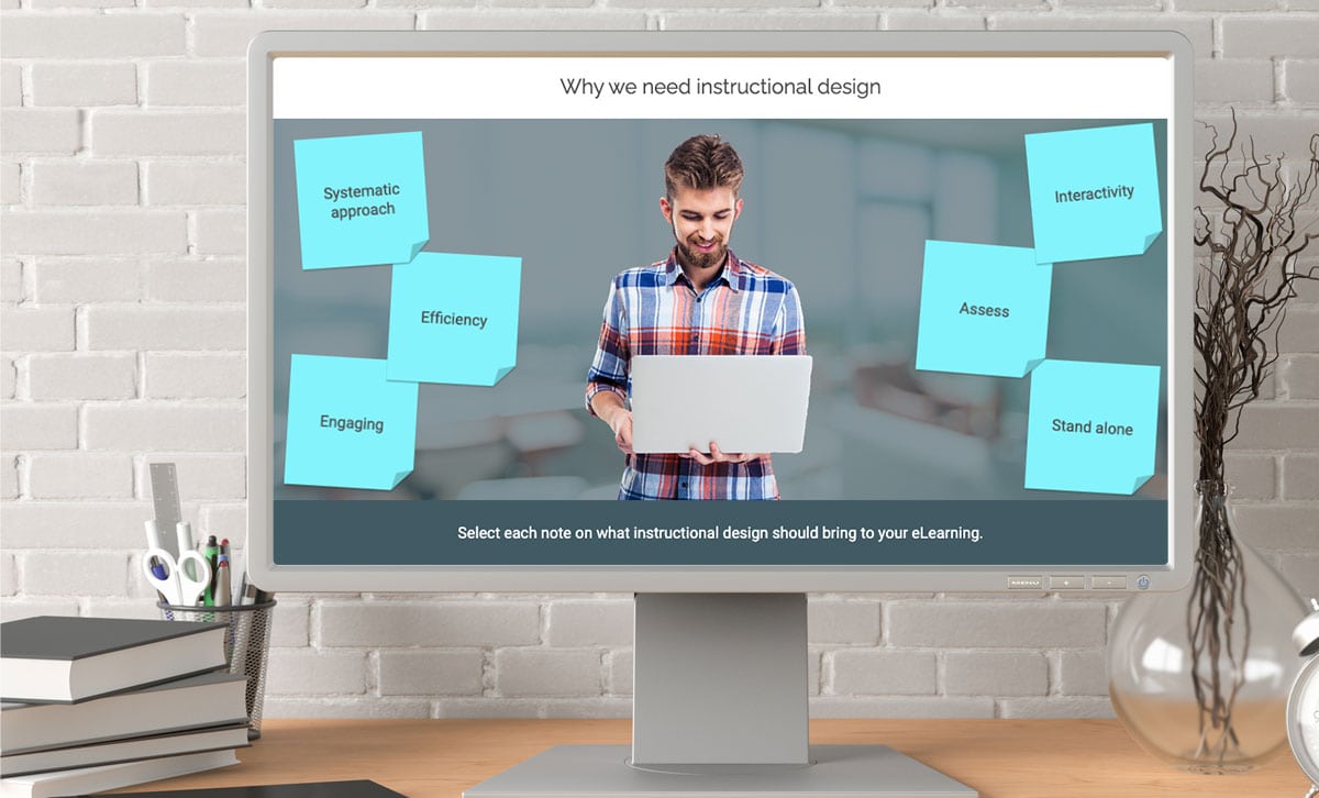 Screenshot showing why we need instructional design slide from Instructional Design online course. Screenshot showing why we need instructional design slide from Instructional Design online course.