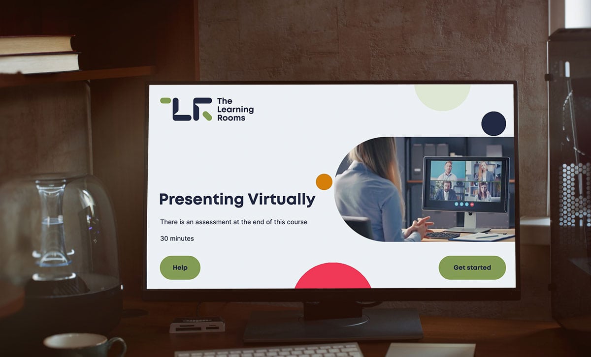 Screenshot of Presenting Virtually online course