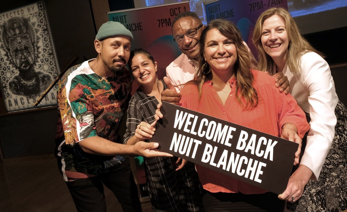 Nuit Blanche returns to Toronto October 1 and will branch out to many other areas of the city