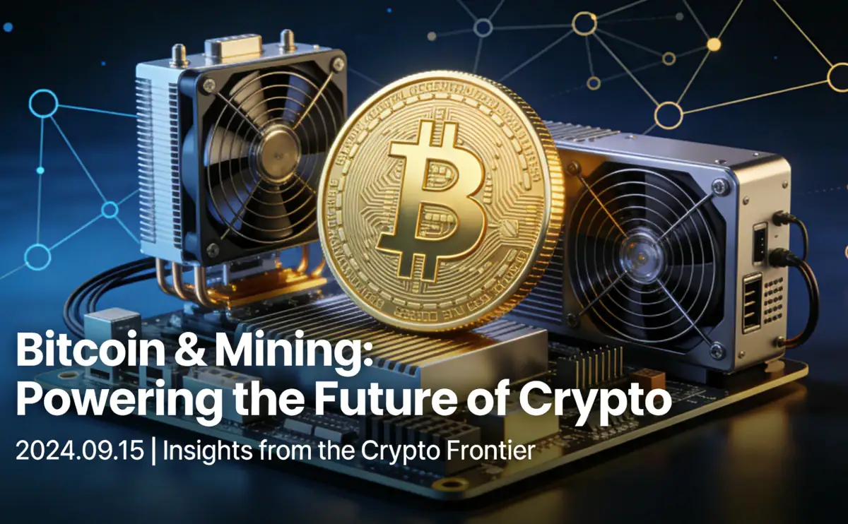 Bitcoin and Mining Powering the Future of Crypto